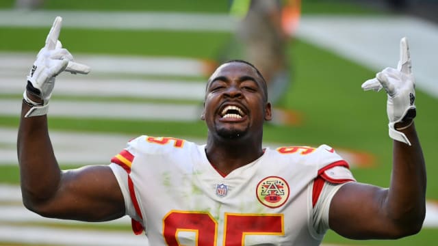 Kansas City Chiefs defensive tackle Chris Jones.